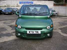 Click on this photo of the Fiat Multipla 100 16v ELX 6-Seater MPV Manual to enlarge... for sale at Kings Highway Garage Ltd Plumstead - if this photo is missing try refreshing the page if the photo still doesn't appear this vehicle might be already sold in which case please contact the dealer