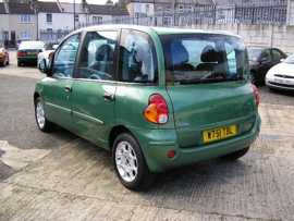 Click on this photo of the Fiat Multipla 100 16v ELX 6-Seater MPV Manual to enlarge... for sale at Kings Highway Garage Ltd Plumstead